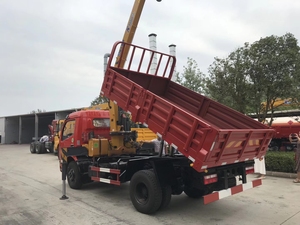 <span class=keywords><strong>Camion</strong></span> <span class=keywords><strong>benne</strong></span> basculante CLW <span class=keywords><strong>4x2</strong></span> Forland avec <span class=keywords><strong>grue</strong></span> télescopique à flèche droite de 5 tonnes à faible consommation de carburant à vendre - Product Image 3