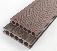 Prix d'usine OEM, terrasse en composite WPC, imperméable et résistante à l'humidité, terrasse en bois-plastique pour extérieur