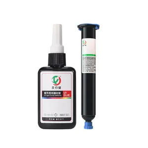 Strong Bonding Waterproof Uv Light Curing Acrylic Resin Adhesive Glue Manufacturer Bonding Pmma/Pc Liquid Uv Adhesive Glue