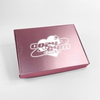 Caja de Regalo de Cartón Corrugado Reciclable de Lujo con Logotipo Personalizado en CMKY/Color, Diseño de Avión Plegable Personalizado