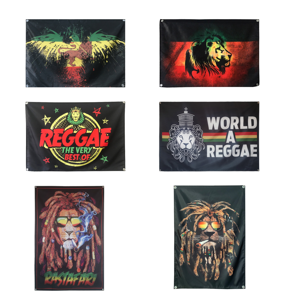 Drapeau Rock Band Double Face 3x5FT - Polyester Résistant Avec Oeillets Métalliques - Décoration Intérieure Et Extérieure Pour Fans De Musique