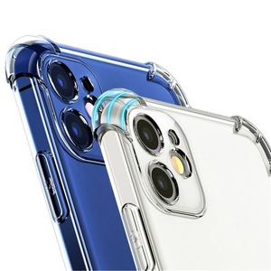 Funda Protectora Transparente Antigolpes de TPU de 1.5MM de Grosor para iPhone 13 12 11 Pro Max XS XR 8Plus - Product Image 3