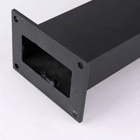 Lampe de jardin carrée en aluminium LED étanche IP65, style moderne de haute qualité, lampes de pelouse, lampes de cour, lampes d'ambiance