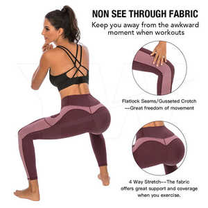 Design de luxe Fitness Twist Sport Yoga Leggings pour femmes pour une utilisation en salle de sport sont disponibles à un prix raisonnable aux États-Unis - Product Image 3