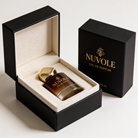 Flacons de parfum vides de luxe, bleus, ronds, 50 ml, flacon de parfum en verre 30 ml, 100 ml, avec emballage boîte et logo personnalisé