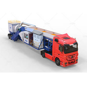 नया डिज़ाइन AYLZ 80TPH 100TPH पूर्ण स्वचालित मोबाइल डामर मिक्सिंग प्लांट - Product Image 6