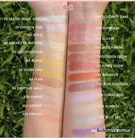 Haute Pigment longue durée poudre pressée surligneur fard à joues Contour Palette marque privée végétalien bricolage palette de maquillage