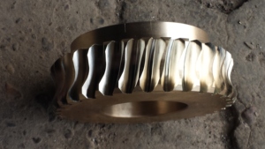 Engranajes de tornillo sin fin de envoltura doble de latón y cobre pequeños CNC de alta precisión personalizados - Product Image 6
