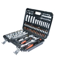 Juego de herramientas manuales profesional de 94 Uds., llave de vaso de reparación de automóviles de alta calidad con estuche rígido, soporte OEM personalizado