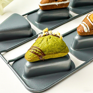 <span class=keywords><strong>Moule</strong></span> à gâteau triangulaire-Diamètre interne du <span class=keywords><strong>moule</strong></span> à pizza à 8 cavités pour brownies - Product Image 3