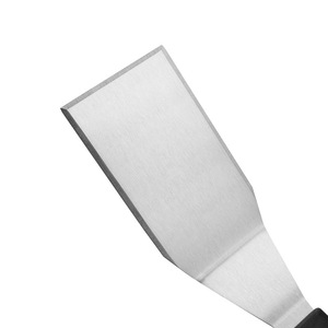 Stainless Steel Cooking Spatula Slanted Edge For Teppanyaki Steak Pancake Pizza Japanese Kitchen Use - Product Image 3