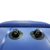 Bateau escargot gonflable en PVC Hailebao pour la pêche en lac, les activités aquatiques et les fêtes au bord de la piscine