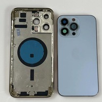 Couvercle arrière du boîtier d'origine avec plateau Sim Couvercle arrière de la batterie en verre pour iPhone 11 XR X Xs Max 12 Mini