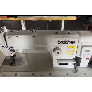 Máquina de Coser Industrial de Puntada Fija de Una Aguja <span class=keywords><strong>Brother</strong></span>-777B con Corte Lateral, <span class=keywords><strong>Precio</strong></span> al por Mayor, para Coser Vestidos y Prendas - Product Image 4