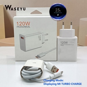 เครื่องชาร์จไวสำหรับ Xiaomi 120W, เครื่องชาร์จเร็ว EU ชาร์จเทอร์โบชาร์จ120W อะแดปเตอร์พกพาสำหรับ Redmi K50 K40 <span class=keywords><strong>Pro</strong></span> <span class=keywords><strong>Mi</strong></span> 10 <span class=keywords><strong>10T</strong></span> 12 11 X <span class=keywords><strong>Pro</strong></span> - Product Image 2