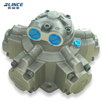 Moteur-pompe hydraulique Blince pour treuil Intermot NHM16-31 NHM 161400, moteur à pistons radiaux hydraulique à couple élevé avec boîte de vitesses