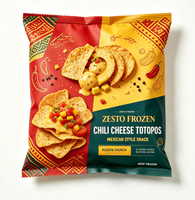 Sachet à trois soudures latérales et à soudure dorsale, personnalisable, écologique, de qualité alimentaire, thermoscellable, avec options de taille et de matériaux variés pour la personnalisation