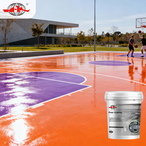Système de revêtement de sol auto-nivelant Quikrete, peinture époxy décorative pour sols, coût par pied carré - Product Image 1