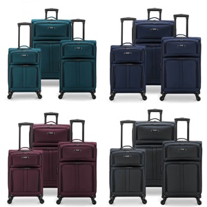 Ultralight <strong>Light</strong> Oxford Luggage Travel <strong>Suitcase</strong> 3pc Sets EVA Luggage Bag 360 Steering Wheel Trolley Luggage Sets Nylon <strong>Suitcase</strong> - Product Image 2
