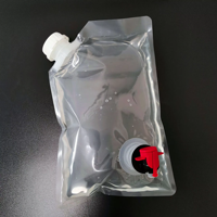 Boîte de sacs liquides jetables personnalisés 1/2/3/4/5/10/20 litres pour café, jus, eau minérale, vodka, avec distributeur à valve haute performance