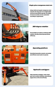 Utilizzato per la manutenzione ed il montaggio di <span class=keywords><strong>gru</strong></span> a ragno <span class=keywords><strong>semoventi</strong></span> telecomandate con rotazione a 360 gradi - Product Image 4