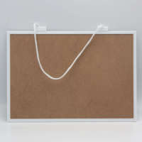 Tableau blanc effaçable à sec format A4, petit, portable, pas cher, mini tableau blanc pour enfants et étudiants avec cordon de suspension et aimant