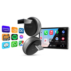 Premium Build Quality Durable Fast Carlinkit <b>Carplay</b> Wireless Ai Box Adaptor Ultra3 Smart Sem Fio Usb Car Play Dongle For Apple - Product Image 1