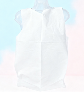 Babero desechable a precio de fábrica, babero compuesto de película de papel impermeable degradable para adultos y niños, para uso médico y sanitario - Product Image 6