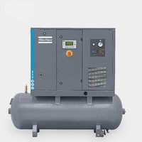 Compresseur d'air à vis G4 G5 G7 4KW 5KW 7KW AtlasCopco Compresor avec réservoir de séchage d'air Filtre à air