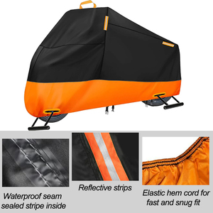 <span class=keywords><strong>Housse</strong></span> de protection extérieure imperméable contre les UV toutes saisons <span class=keywords><strong>pour</strong></span> moto <span class=keywords><strong>Housse</strong></span> de protection pliante contre la pluie <span class=keywords><strong>pour</strong></span> moto - Product Image 2