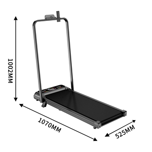 YUNPAO özelleştirilmiş masa kullanımı koşu bandı <span class=keywords><strong>2</strong></span>.0hp Motor elektrikli katlanabilir toptan <span class=keywords><strong>2</strong></span>-in-1 ev egzersiz ev spor yürüyüş ped - Product Image 6
