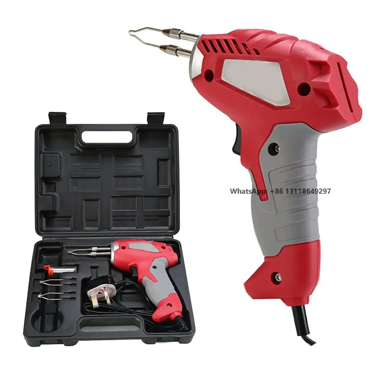 180w Home Power Welding Tools Pistol-shaped Soldering Iron Electric Soldering Pistol Gun With Transformer And Accessories