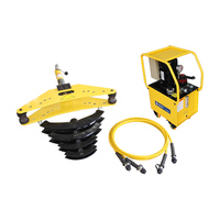 SOV Électrique Hydraulique Tuyau Cintreuse Machine Split Type Acier Inoxydable Alliage Aluminium 3 "DWG-76 Cintrage Tuyau Taille (27-76mm)