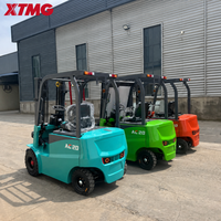 Chariot élévateur électrique compact XTMG à livraison rapide, 1t, 2t, 3t, 4t, excellente qualité, hauteur de levage 3m-6m, certifié CE, entretien facile