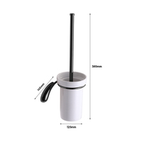 Brosse de toilette en laiton robuste pour la rénovation de salle de bain ensemble de matériel sanitaire prêt à expédier pour la maison ou l'hôtel
