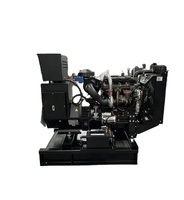 Groupe électrogène diesel compact 20KW à châssis ouvert 25KVA 12V Démarrage automatique Refroidi par eau Monophasé Triphasé 50/60Hz Télécommande Faible consommation de carburant