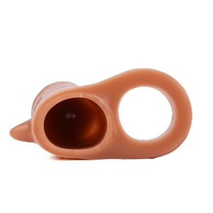 Extenseur de pénis personnalisé en usine, coloré, en silicone souple, jouet sexuel masculin, manchons pour pénis pour hommes - Product Image 2