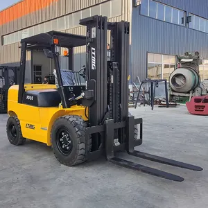 Tùy chỉnh màu sắc tự động xe nâng 5000kg 5ton thủy lực DIESEL xe nâng cho container