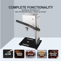 Mini perceuse de précision de deuxième génération avec fonctions de taraudage et de fraisage, mini perceuse DIY