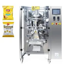 Automatische Banaan Chips Kussen Tas Vormen Vullen Seal Verpakkingsmachine