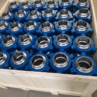 Conector de Tubería de Acero al Carbono de Alta Presión, Marca FMC Weco BOKAI, Unión de Martillo Hembra, Rosca NPT, Forjado, Pulido, para Petróleo y Gas
