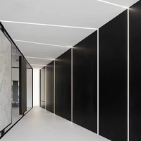 Bande lumineuse linéaire en alliage d'aluminium anodisé LED haute luminosité 10*13mm pour armoire/placard/étagère 2700K blanc chaud doux