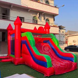 Castillo Inflable Super <span class=keywords><strong>Mario</strong></span> <span class=keywords><strong>Bros</strong></span>, Casa de Brinco Inflable con Tobogán - Product Image 5