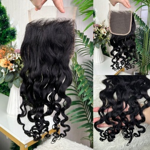 Extensiones de Cabello Rizado Romántico 5x5 Super Double Drawn, Cabello Humano 100%, Venta al Por Mayor 12A - Product Image 3