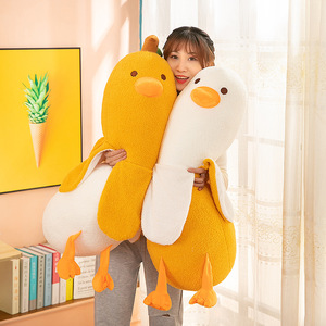 M Banana Duck Cojín de Peluche Gigante, Muñeco de Peluche, Cojín Decorativo, Muñeco de Tela, Regalo - Product Image 1