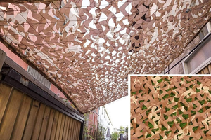 <span class=keywords><strong>Filet</strong></span> de <span class=keywords><strong>camouflage</strong></span> désertique résistant aux <span class=keywords><strong>UV</strong></span>, pliable et portable - Product Image 4