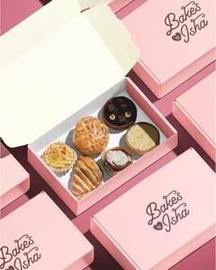 Boîte en papier jetable avec logo personnalisé coloré et séparateurs pour <span class=keywords><strong>poulet</strong></span> frit, frites et tartes aux œufs - Product Image 6