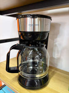 Macchina per Caffè Elettrica Automatica in Acciaio Inox con Filtro Riutilizzabile, Capacità 12 Tazze, Design Moderno per Casa e Ufficio - Product Image 2