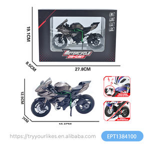 دراجة نارية لعبة من سبائك EPT مع ضوء وصوت، نموذج دراجة نارية مصبوب، ألعاب دراجات نارية للأطفال والأولاد - Product Image 4