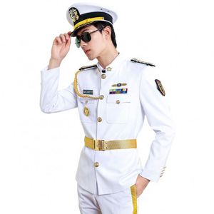 Thiết Kế Mới Trắng Bảo Vệ An Ninh Văn Phòng Đồng Phục Phù Hợp Với Với Phụ Kiện Thương Nhân Viên Đồng Phục Cho Bán - Product Image 5